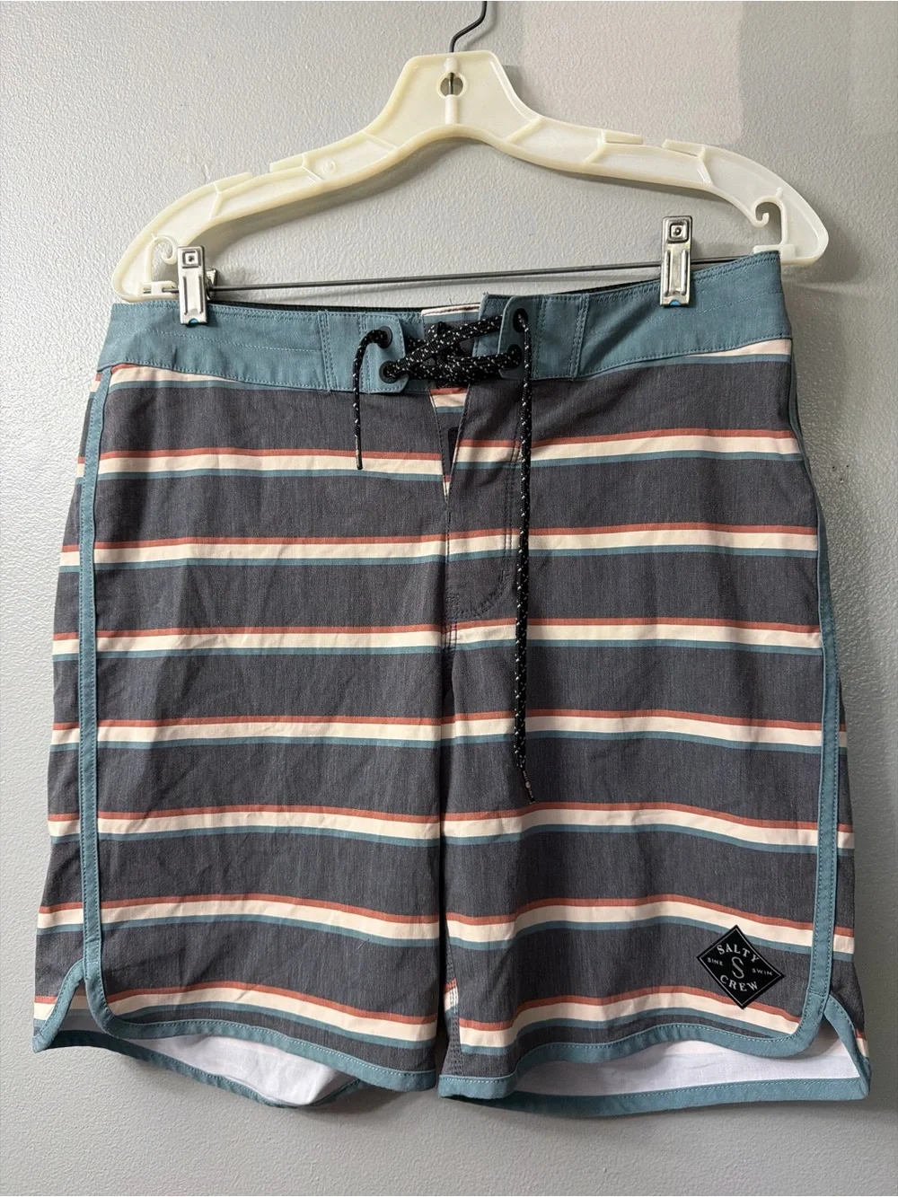 Salty Crew  Striped Board Shorts 30